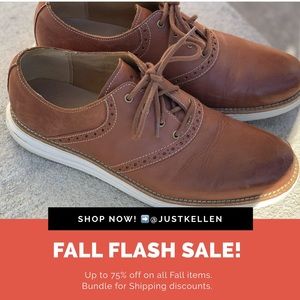 Cole Haan 🍁 LunarGrand Saddle Oxfords | Sz 7.5